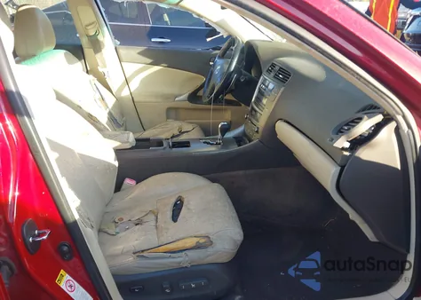 2009 Lexus Is 250 z USA, uszkodzony, nr VIN JTHBK262495106358